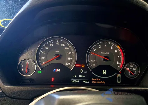 2016 BMW M4 z USA, uszkodzony, nr VIN WBS3U9C59GP968511